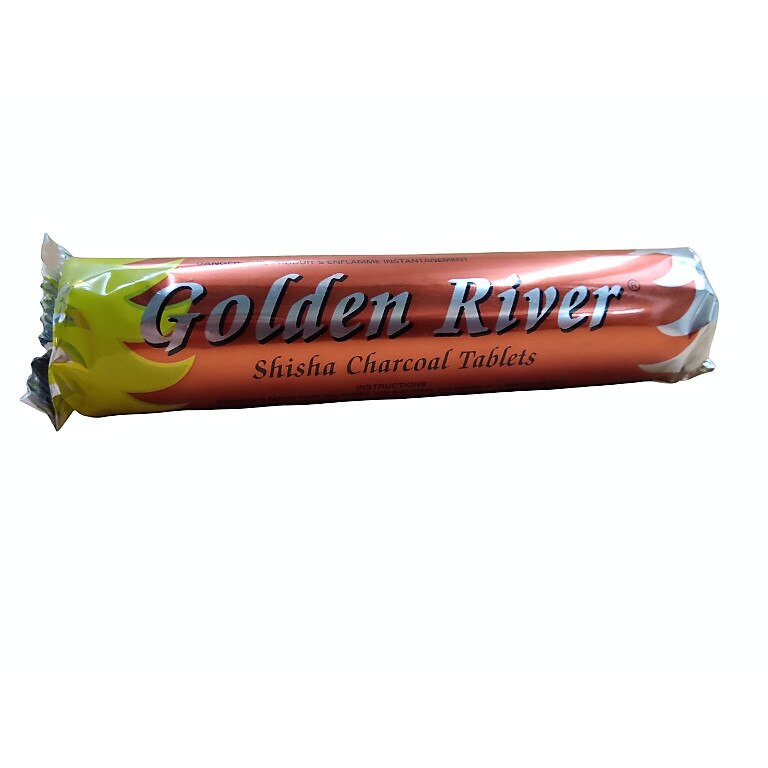Carbuni pentru narghilea Golden River 33mm 10 tablete